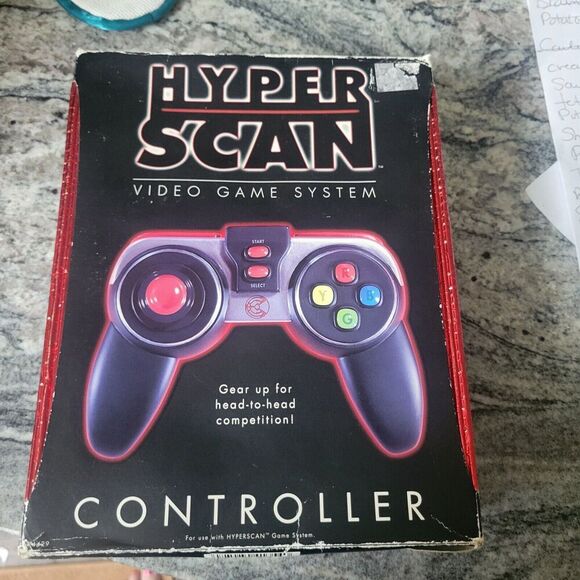 Mattel Hyper Scan Video Game System Controller. Open Box - Picture 2 of 2